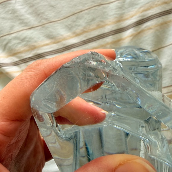 Rare Daum France Crystal Locomotive Train – Signed – Large Vintage Art Glass - Picture 8 of 10